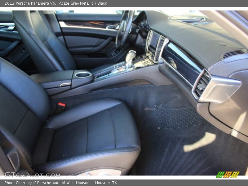Agate Grey Metallic / Black 2013 Porsche Panamera V6
