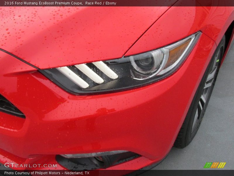 Race Red / Ebony 2016 Ford Mustang EcoBoost Premium Coupe