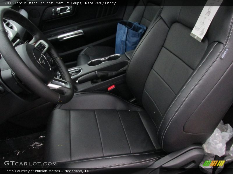 Race Red / Ebony 2016 Ford Mustang EcoBoost Premium Coupe