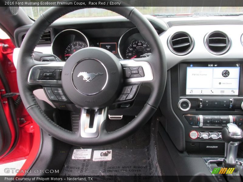 Race Red / Ebony 2016 Ford Mustang EcoBoost Premium Coupe