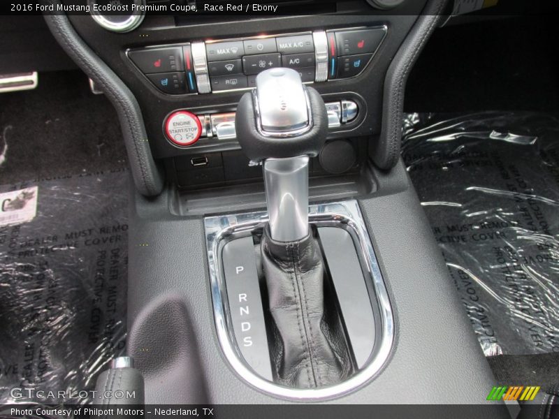  2016 Mustang EcoBoost Premium Coupe 6 Speed SelectShift Automatic Shifter