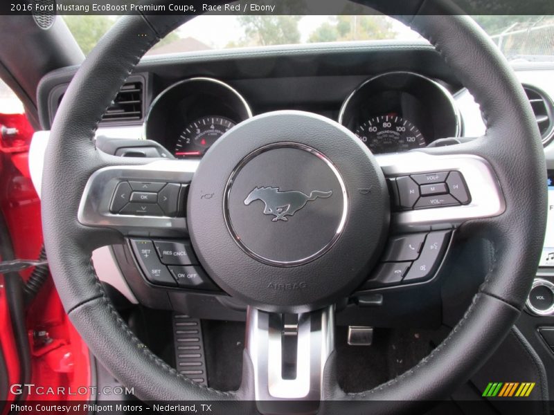  2016 Mustang EcoBoost Premium Coupe Steering Wheel