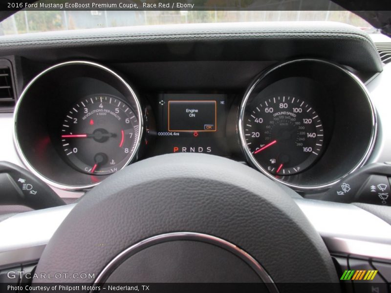  2016 Mustang EcoBoost Premium Coupe EcoBoost Premium Coupe Gauges
