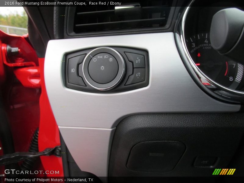 Controls of 2016 Mustang EcoBoost Premium Coupe