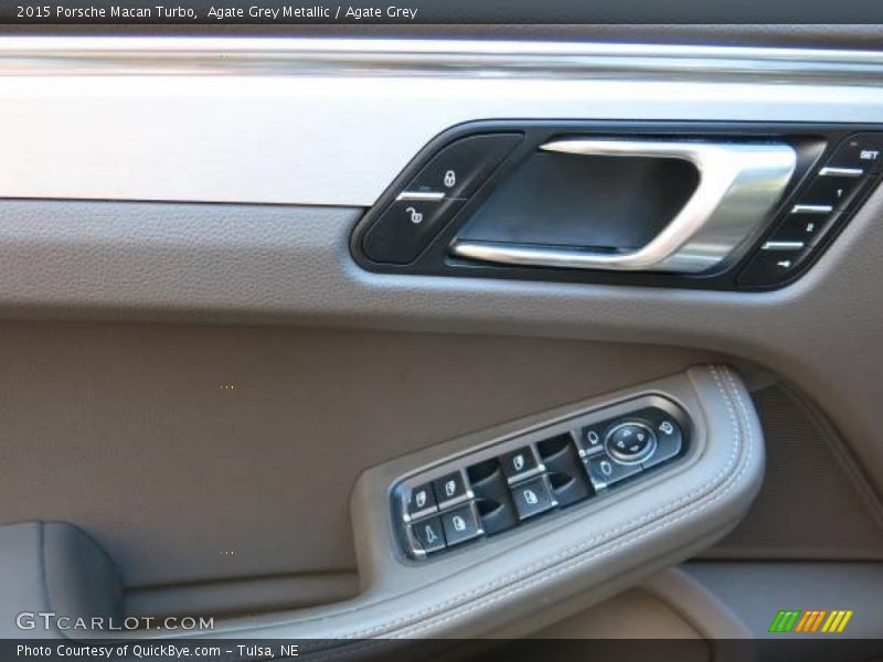 Agate Grey Metallic / Agate Grey 2015 Porsche Macan Turbo