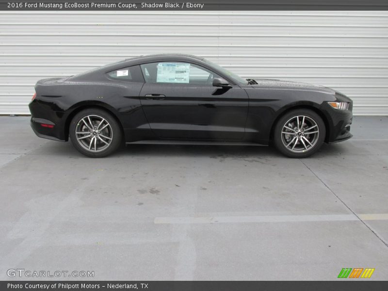  2016 Mustang EcoBoost Premium Coupe Shadow Black