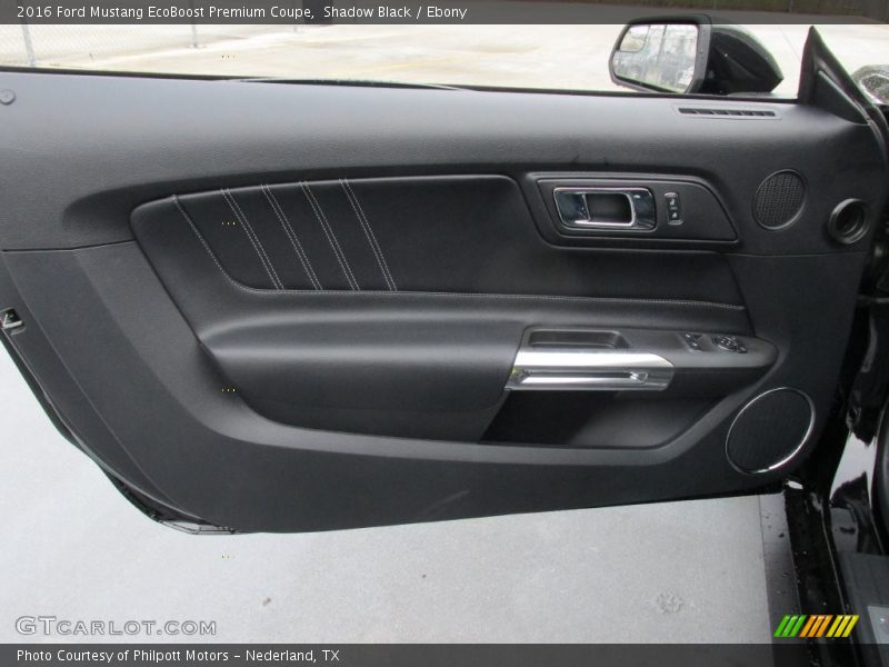 Door Panel of 2016 Mustang EcoBoost Premium Coupe