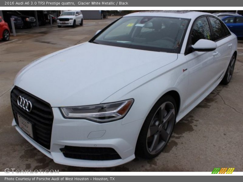 Glacier White Metallic / Black 2016 Audi A6 3.0 TFSI Prestige quattro