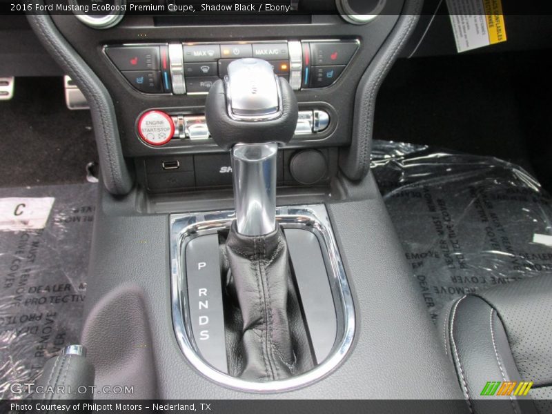  2016 Mustang EcoBoost Premium Coupe 6 Speed SelectShift Automatic Shifter