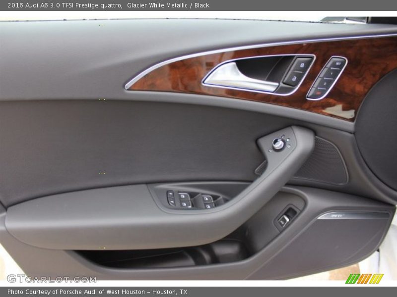 Glacier White Metallic / Black 2016 Audi A6 3.0 TFSI Prestige quattro