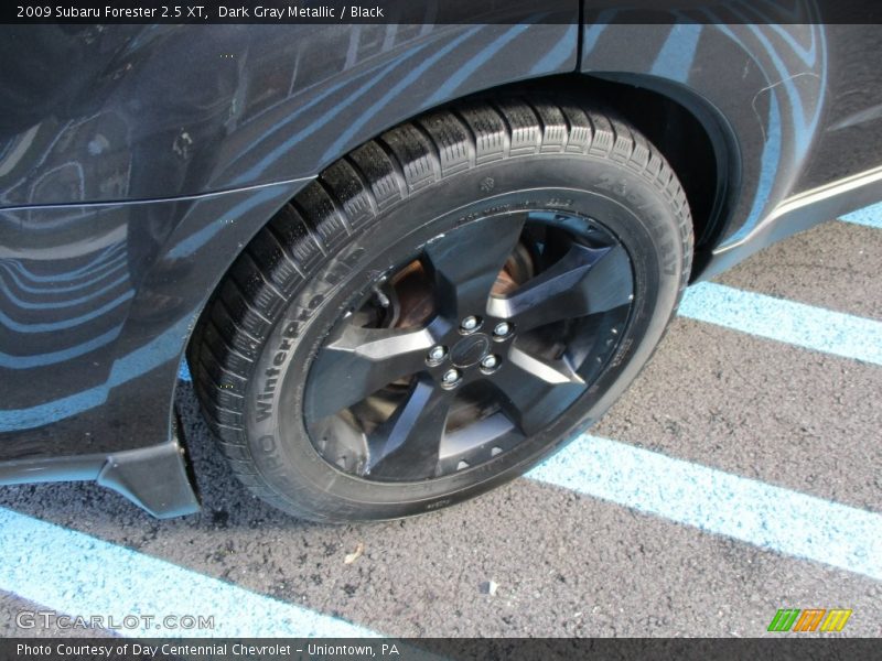 Dark Gray Metallic / Black 2009 Subaru Forester 2.5 XT