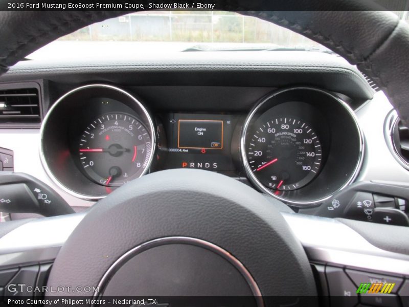  2016 Mustang EcoBoost Premium Coupe EcoBoost Premium Coupe Gauges