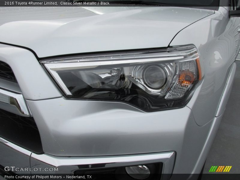 Classic Silver Metallic / Black 2016 Toyota 4Runner Limited