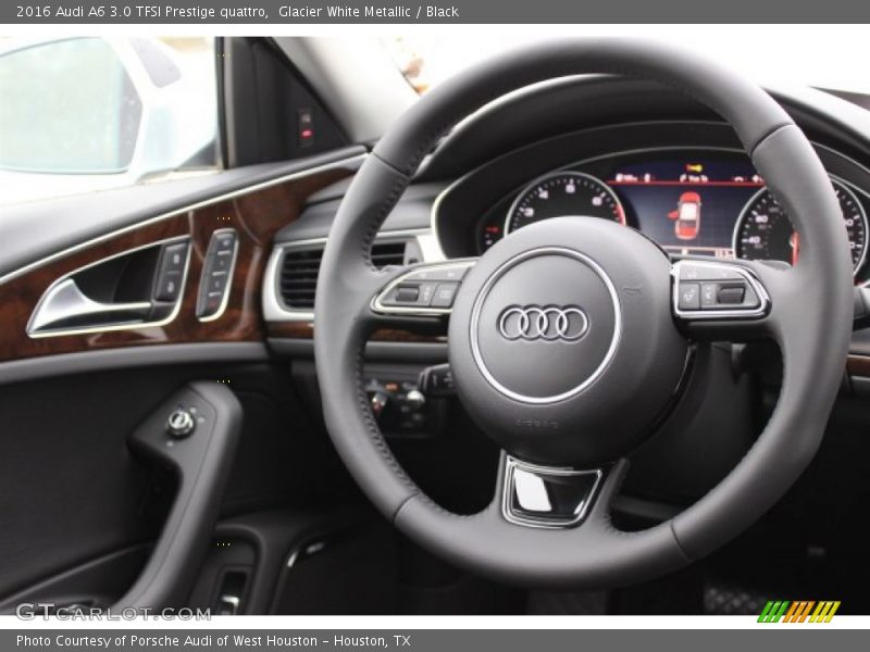 Glacier White Metallic / Black 2016 Audi A6 3.0 TFSI Prestige quattro