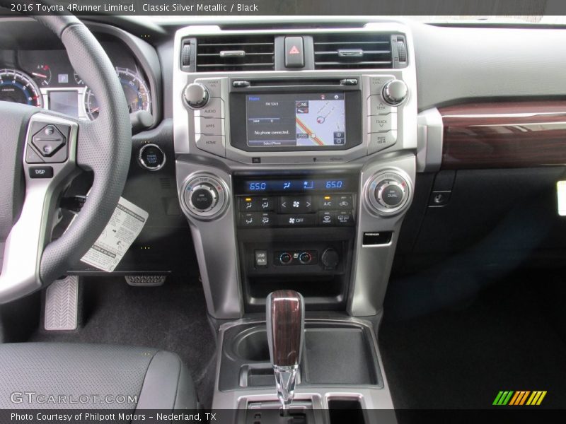 Classic Silver Metallic / Black 2016 Toyota 4Runner Limited