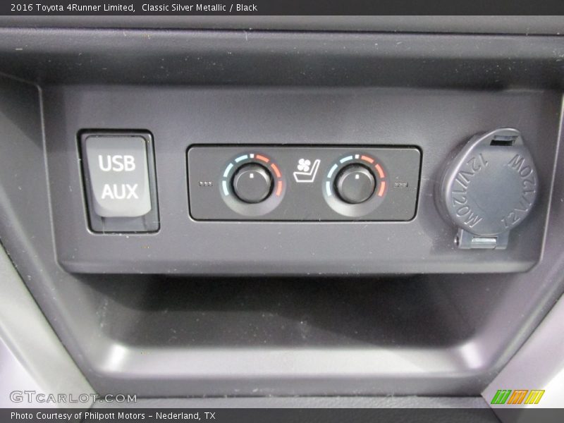 Classic Silver Metallic / Black 2016 Toyota 4Runner Limited