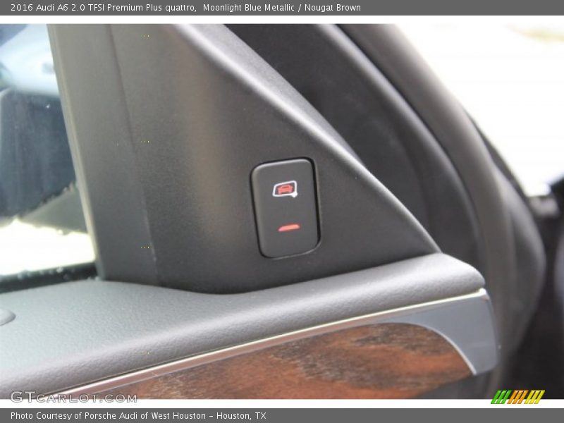 Moonlight Blue Metallic / Nougat Brown 2016 Audi A6 2.0 TFSI Premium Plus quattro