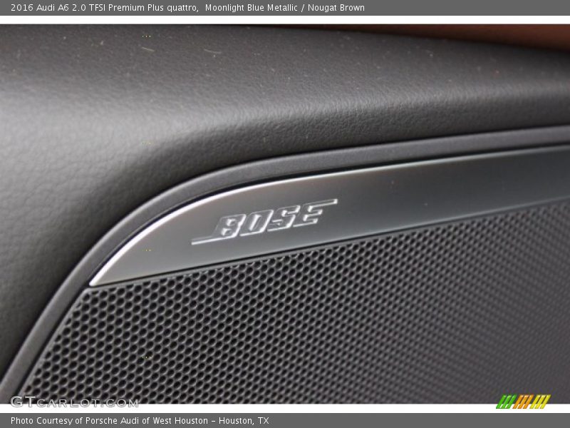 Moonlight Blue Metallic / Nougat Brown 2016 Audi A6 2.0 TFSI Premium Plus quattro