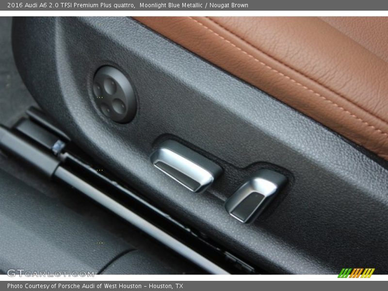 Moonlight Blue Metallic / Nougat Brown 2016 Audi A6 2.0 TFSI Premium Plus quattro