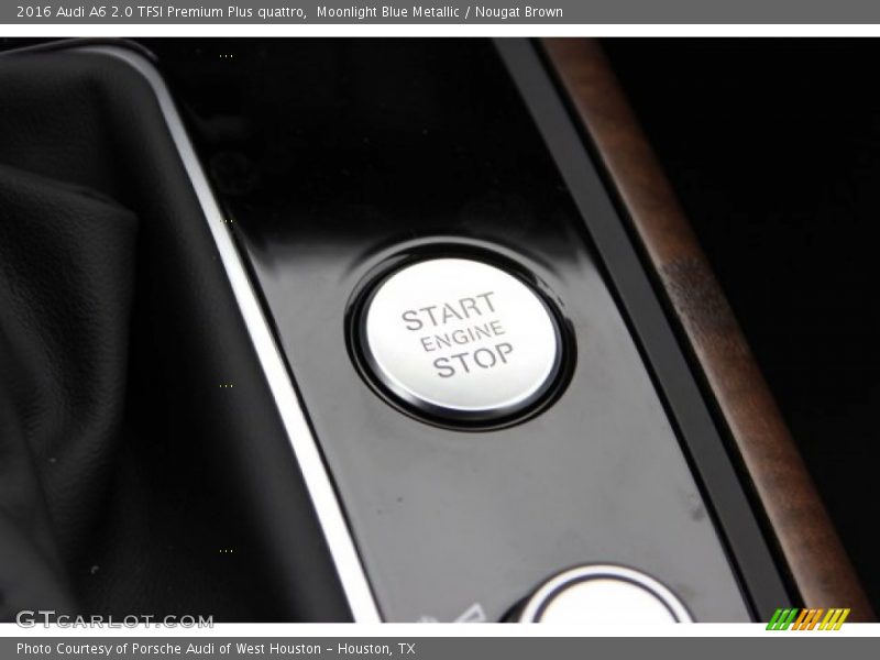 Moonlight Blue Metallic / Nougat Brown 2016 Audi A6 2.0 TFSI Premium Plus quattro