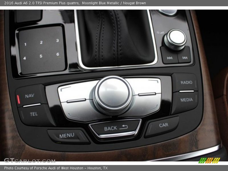 Moonlight Blue Metallic / Nougat Brown 2016 Audi A6 2.0 TFSI Premium Plus quattro