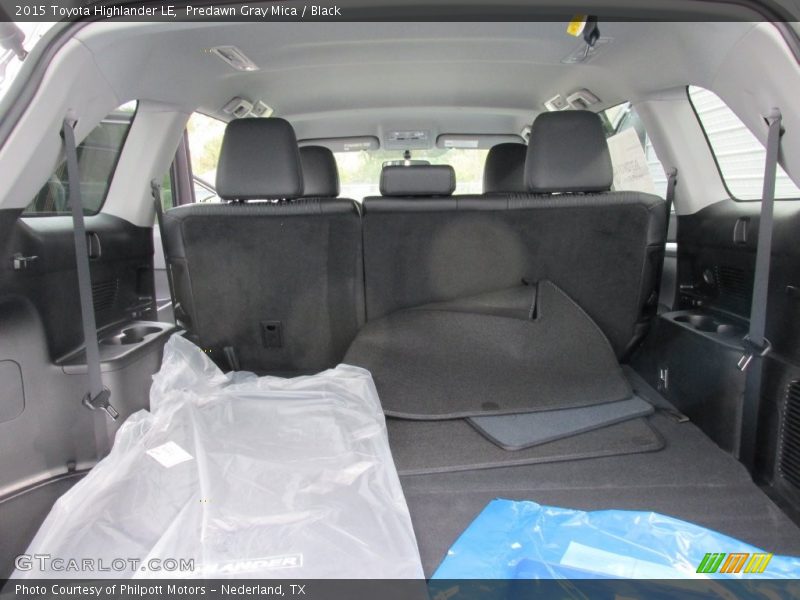 Predawn Gray Mica / Black 2015 Toyota Highlander LE