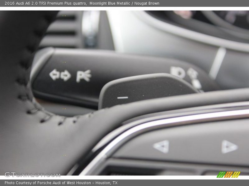 Moonlight Blue Metallic / Nougat Brown 2016 Audi A6 2.0 TFSI Premium Plus quattro