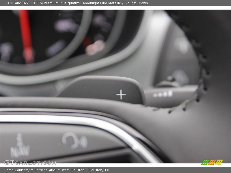Moonlight Blue Metallic / Nougat Brown 2016 Audi A6 2.0 TFSI Premium Plus quattro