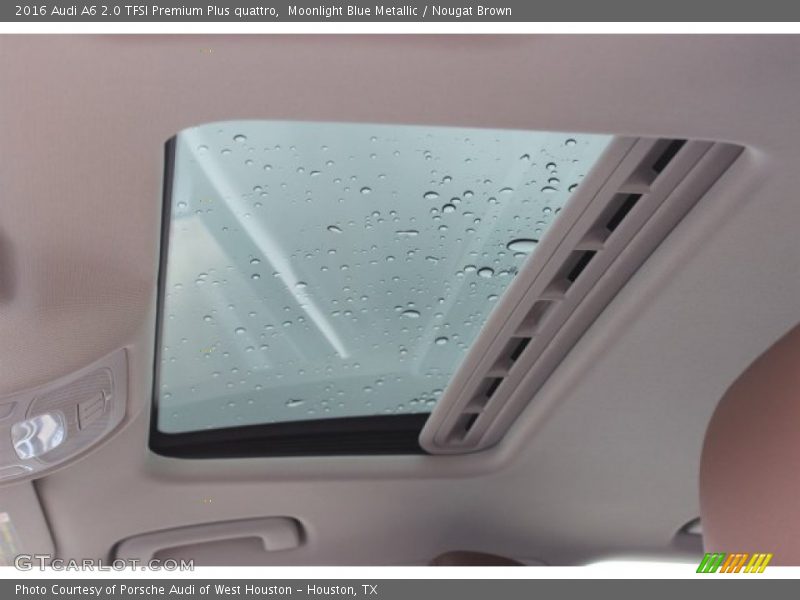 Moonlight Blue Metallic / Nougat Brown 2016 Audi A6 2.0 TFSI Premium Plus quattro