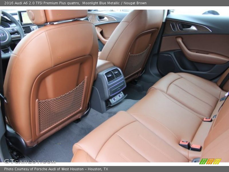 Moonlight Blue Metallic / Nougat Brown 2016 Audi A6 2.0 TFSI Premium Plus quattro
