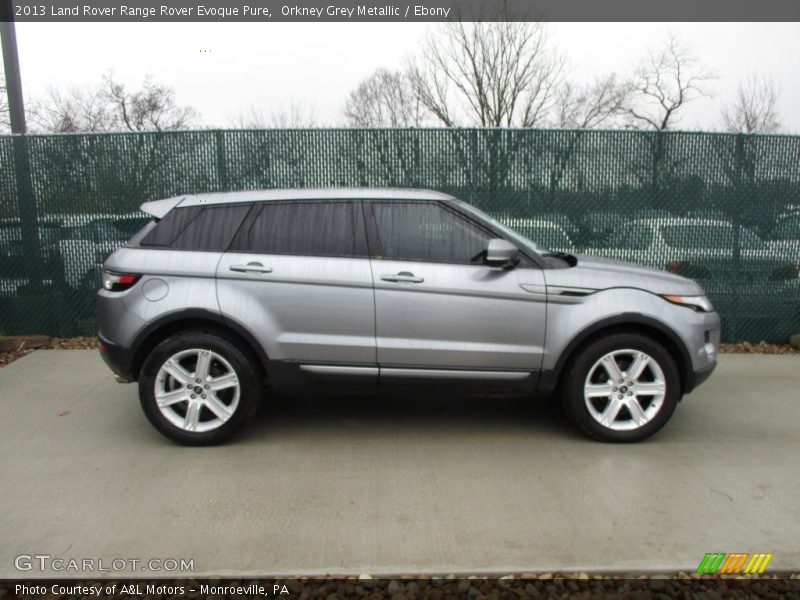  2013 Range Rover Evoque Pure Orkney Grey Metallic