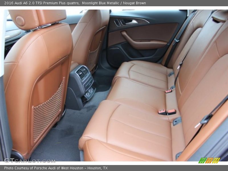 Moonlight Blue Metallic / Nougat Brown 2016 Audi A6 2.0 TFSI Premium Plus quattro