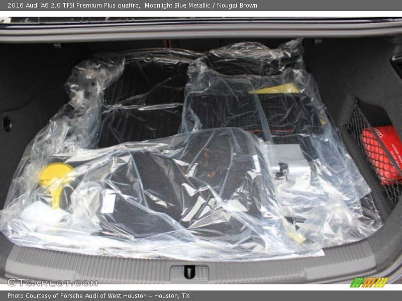 Moonlight Blue Metallic / Nougat Brown 2016 Audi A6 2.0 TFSI Premium Plus quattro