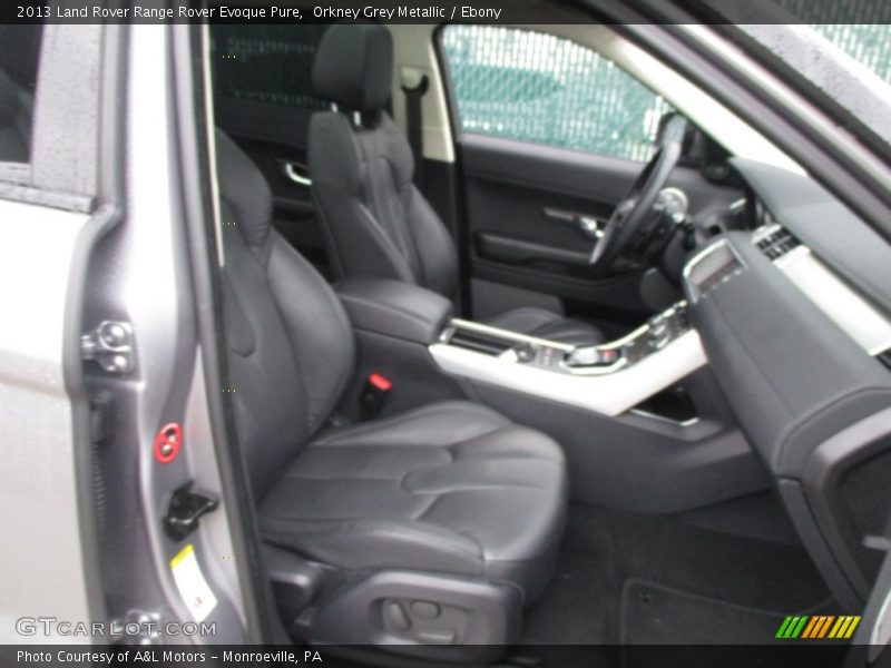 Orkney Grey Metallic / Ebony 2013 Land Rover Range Rover Evoque Pure