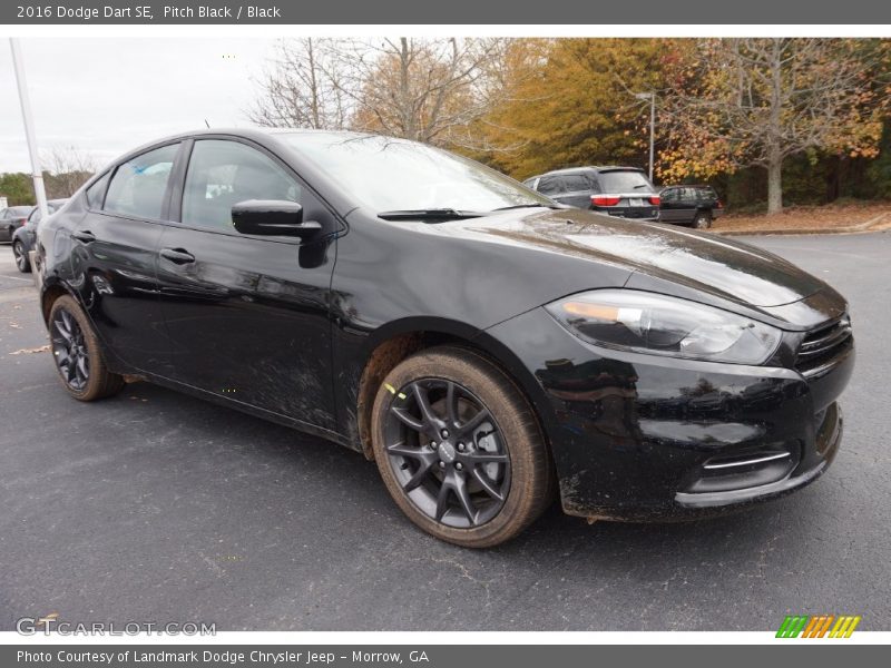 Pitch Black / Black 2016 Dodge Dart SE