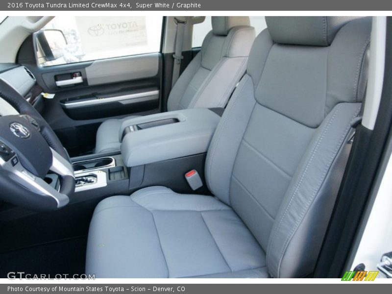 Super White / Graphite 2016 Toyota Tundra Limited CrewMax 4x4