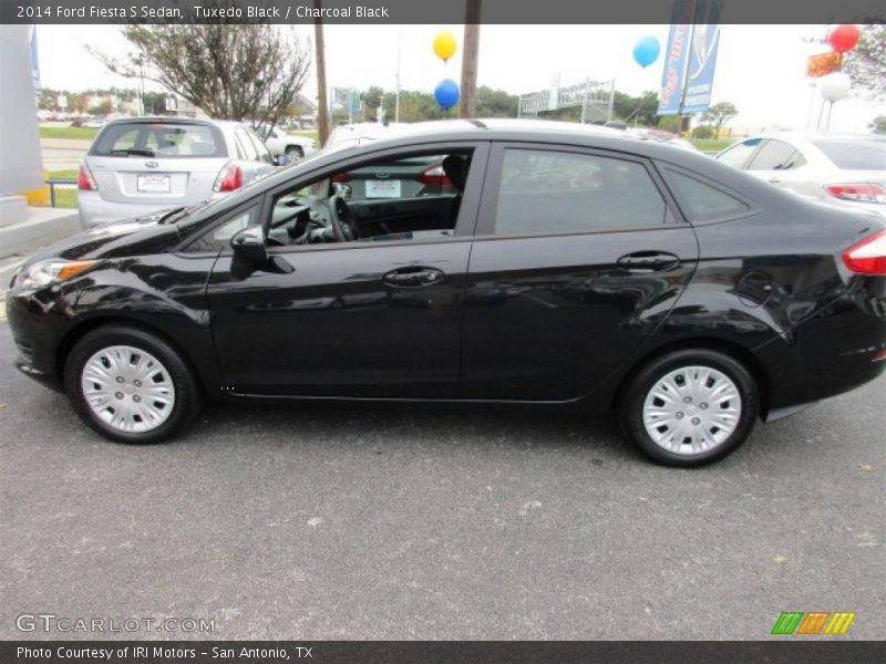Tuxedo Black / Charcoal Black 2014 Ford Fiesta S Sedan