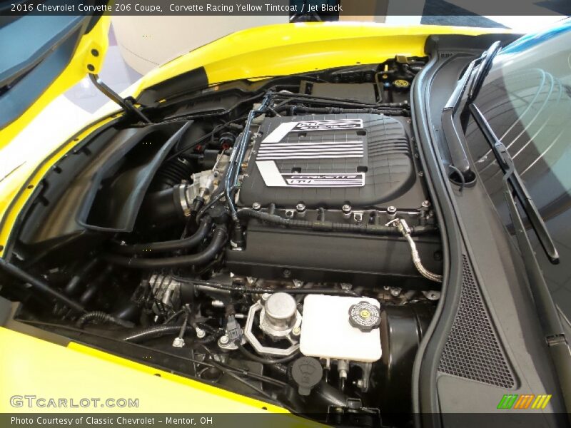  2016 Corvette Z06 Coupe Engine - 6.2 Liter Supercharged DI OHV 16-Valve VVT V8