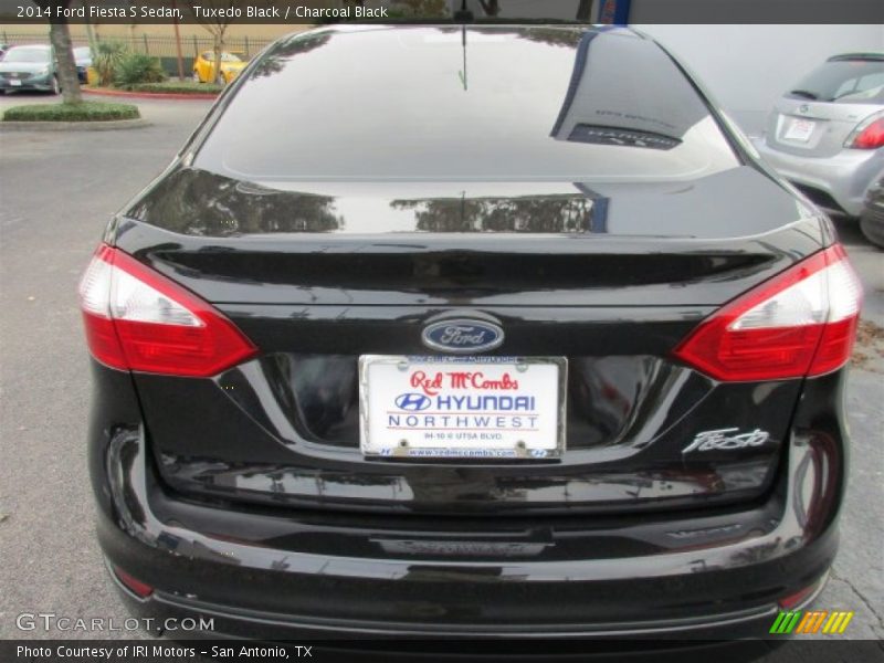 Tuxedo Black / Charcoal Black 2014 Ford Fiesta S Sedan