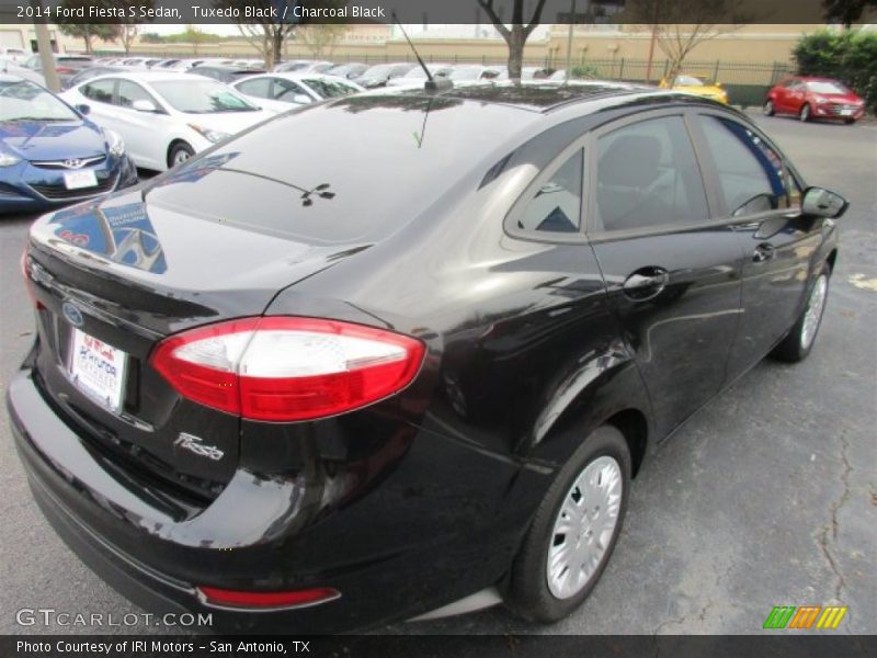 Tuxedo Black / Charcoal Black 2014 Ford Fiesta S Sedan