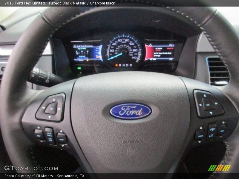 Tuxedo Black Metallic / Charcoal Black 2015 Ford Flex Limited