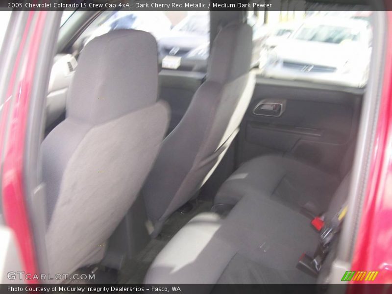 Dark Cherry Red Metallic / Medium Dark Pewter 2005 Chevrolet Colorado LS Crew Cab 4x4
