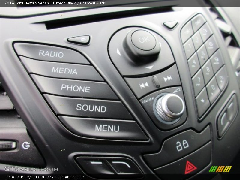 Tuxedo Black / Charcoal Black 2014 Ford Fiesta S Sedan