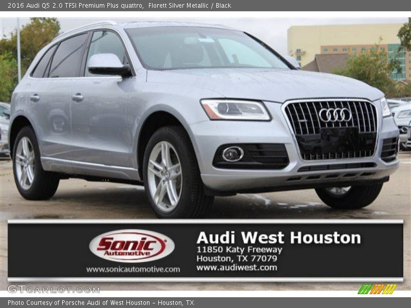 Florett Silver Metallic / Black 2016 Audi Q5 2.0 TFSI Premium Plus quattro