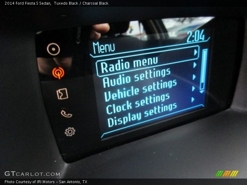 Tuxedo Black / Charcoal Black 2014 Ford Fiesta S Sedan