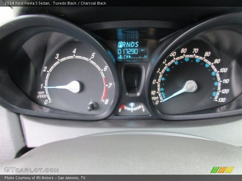 Tuxedo Black / Charcoal Black 2014 Ford Fiesta S Sedan