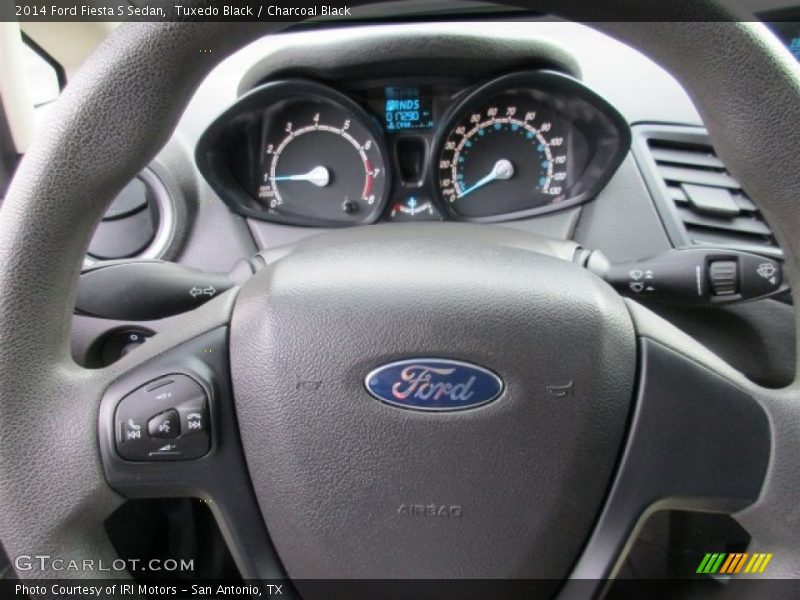 Tuxedo Black / Charcoal Black 2014 Ford Fiesta S Sedan