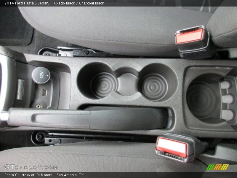 Tuxedo Black / Charcoal Black 2014 Ford Fiesta S Sedan