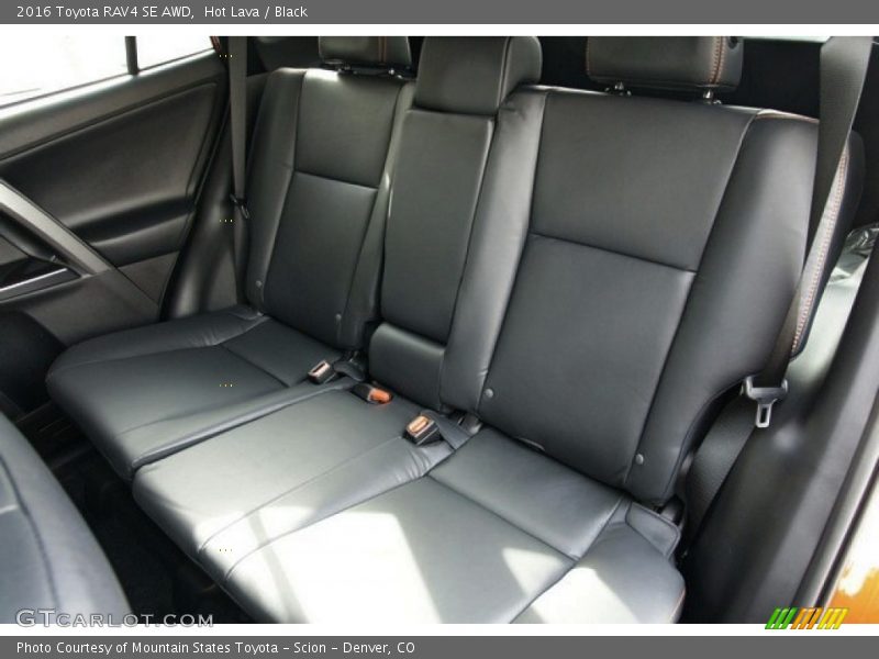 Hot Lava / Black 2016 Toyota RAV4 SE AWD