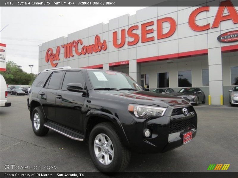 Attitude Black / Black 2015 Toyota 4Runner SR5 Premium 4x4